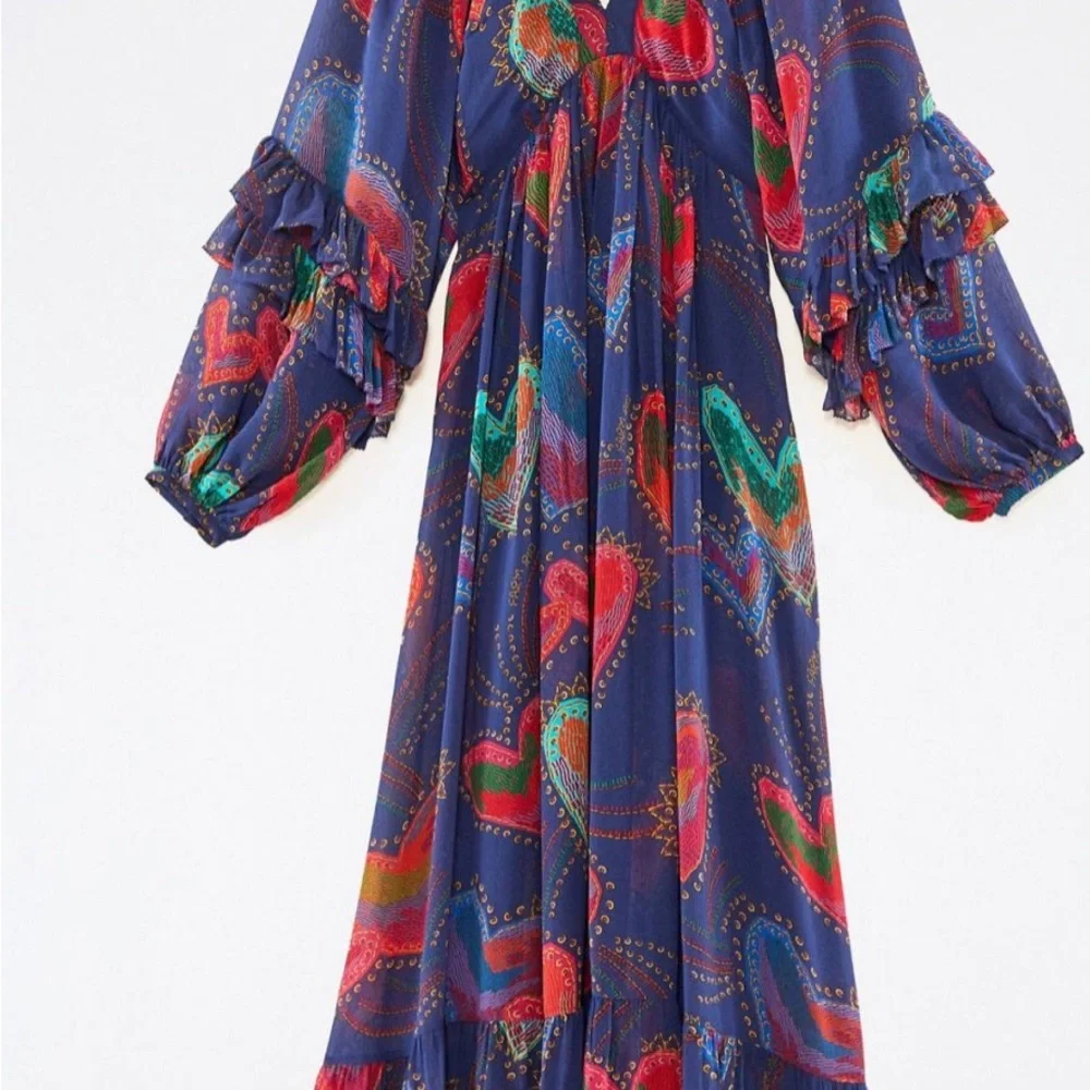 Farm Rio maxi dress size small new with tags - Picture 5 of 9